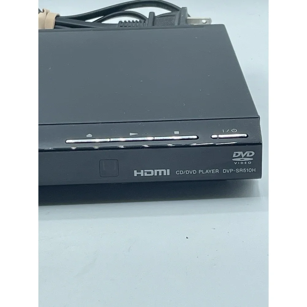 Sony DVP-SR510H DVD Player 1080p Upscaling HDMI CD Player w/ Remote Tested/Works